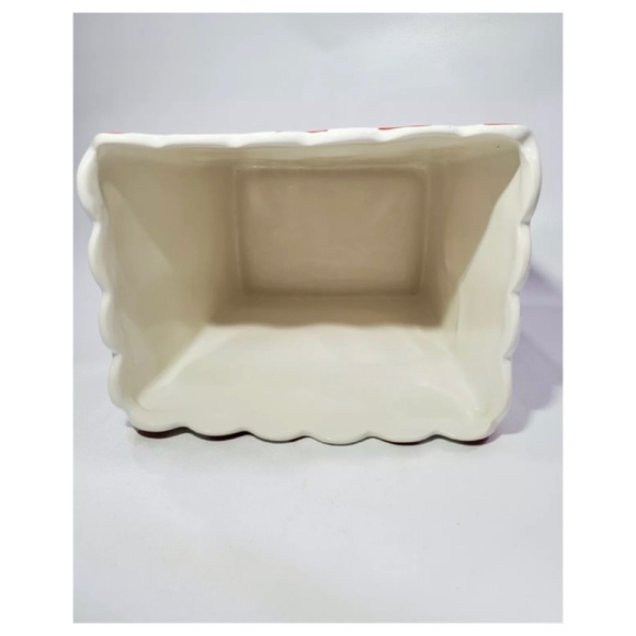 NEW Rae Dunn Popcorn Red Stripped Bucket Bowl 🍿 - Picture 3 of 7